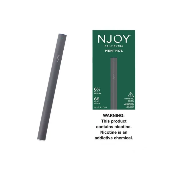 NJOY — NJOY DAILY Extra Menthol 6%