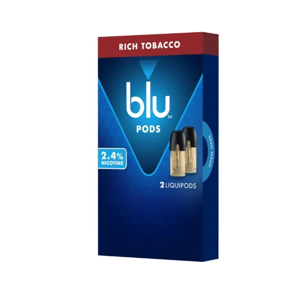 blu — blu Pods Rich Tobacco 2.4%