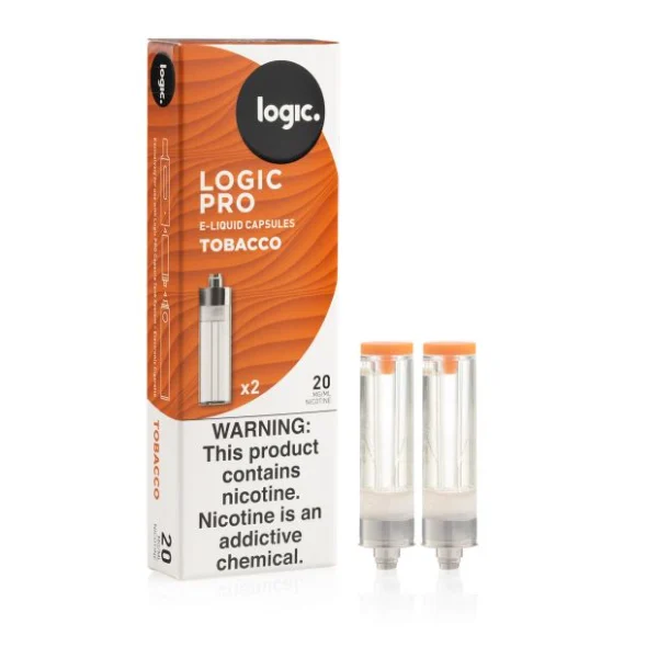 Logic — Pro Capsules Tobacco 20 mg/ml 2-Ct