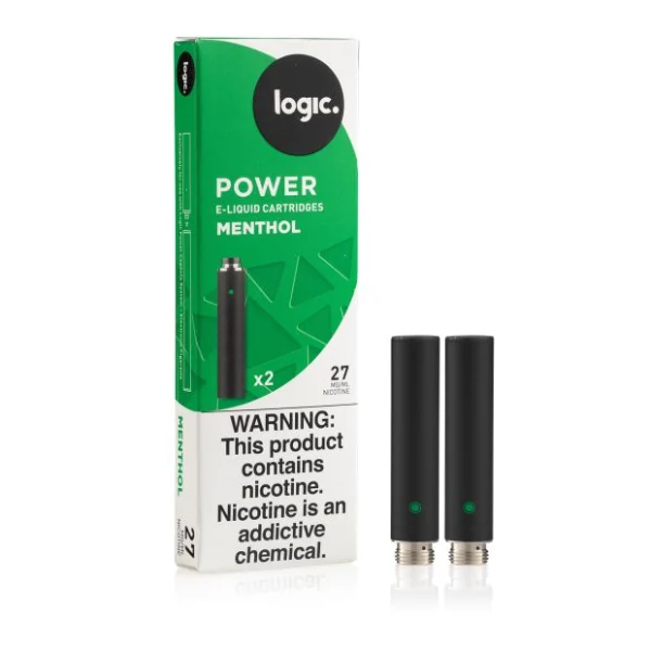 Logic — Power Cartridges Menthol 27 mg/ml 2-Ct
