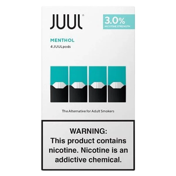 JUUL — Juulpods US Menthol 3.0% 4-pack