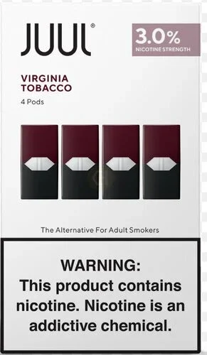 JUUL — Juulpods US Virginia Tobacco 3.0% 1.4ml 2-pack