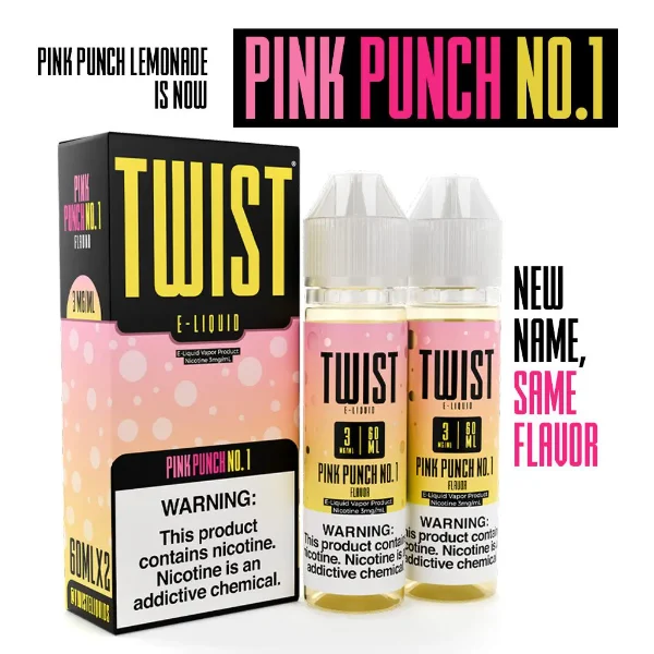 Twist — PINK NO. 1 - 3MG - 60mL