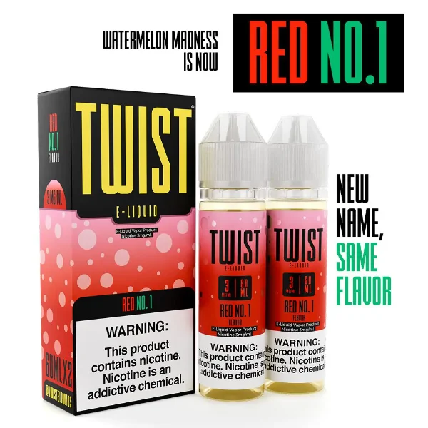 Twist — Red No. 1 - 3MG - 60mL