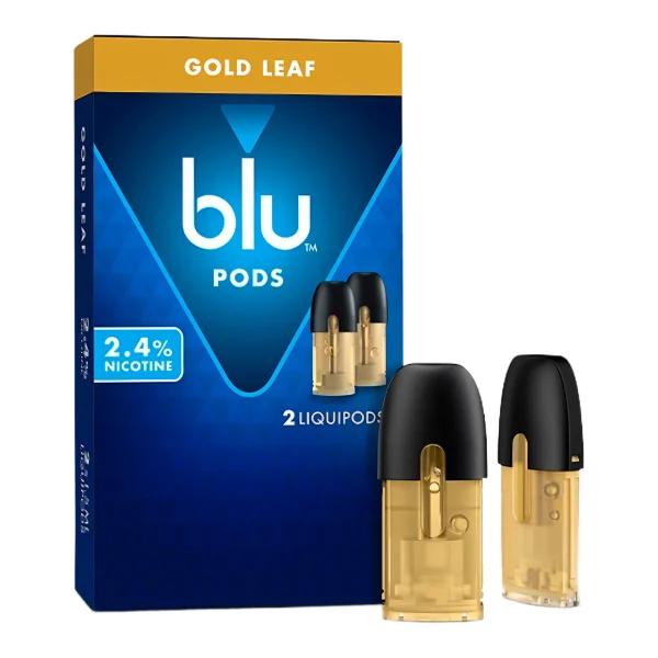 blu — blu Pods Gold Leaf Tobacco 2.4%