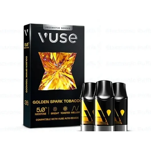 Vuse — Vuse Alto 3 Pod Golden Spark Tobacco 5%