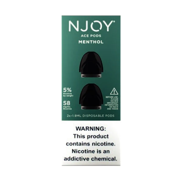 NJOY — NJOY Ace Pod Menthol 5%