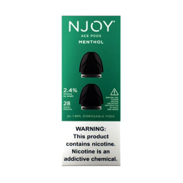 NJOY — NJOY PODS Menthol 2.4%