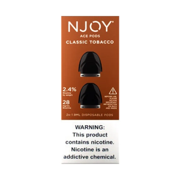 NJOY — NJOY PODS Classic Tobacco 2.4%