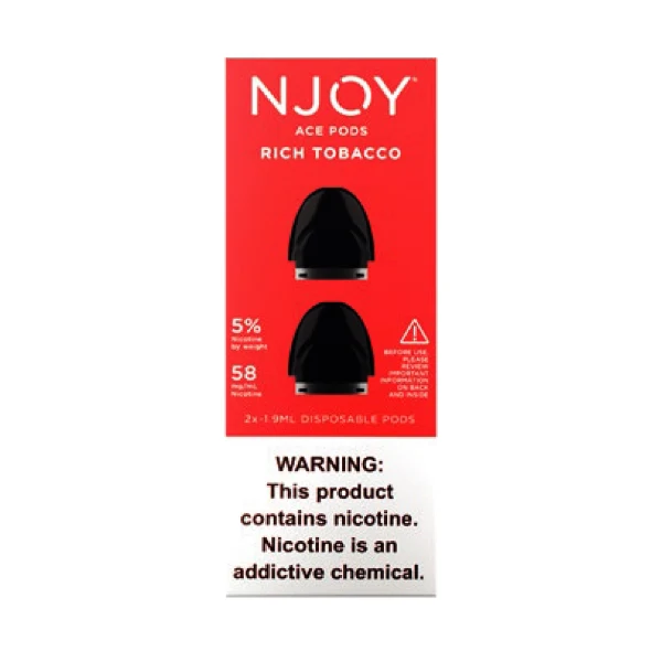 NJOY — NJOY PODS Rich Tobacco 5%
