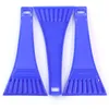 ICE BREAKER – ICE SCRAPER – 7" COMPACT DUAL-EDGE WITH RIDGES – ASSORTED COLORS – 1CT – GST14