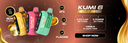 KUMI 6 ORO – DISPOSABLE VAPE – NICOTINE ANALOGUES – 40K PUFFS – 15ML – 5CT [MSRP: $25 EACH]