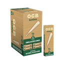 OCB – PRE-ROLLED CONES – BAMBOO – MINI (10CT) & 1 1/4 (6CT) – 24CT GRAVITY DISPLAY – [MSRP: $3]