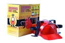 NOVELTY GAME - BASEBALL CAP BEER DRINKING HELMET – DUAL CAN HOLDER WITH STRAWS – 1CT – NOV22 