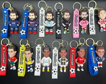 NOVELTY GIFT – KEYCHAIN – SILICONE – ASSORTED STYLES – 12CT - KCS2-KCS53 - [MSRP: $2 EACH]