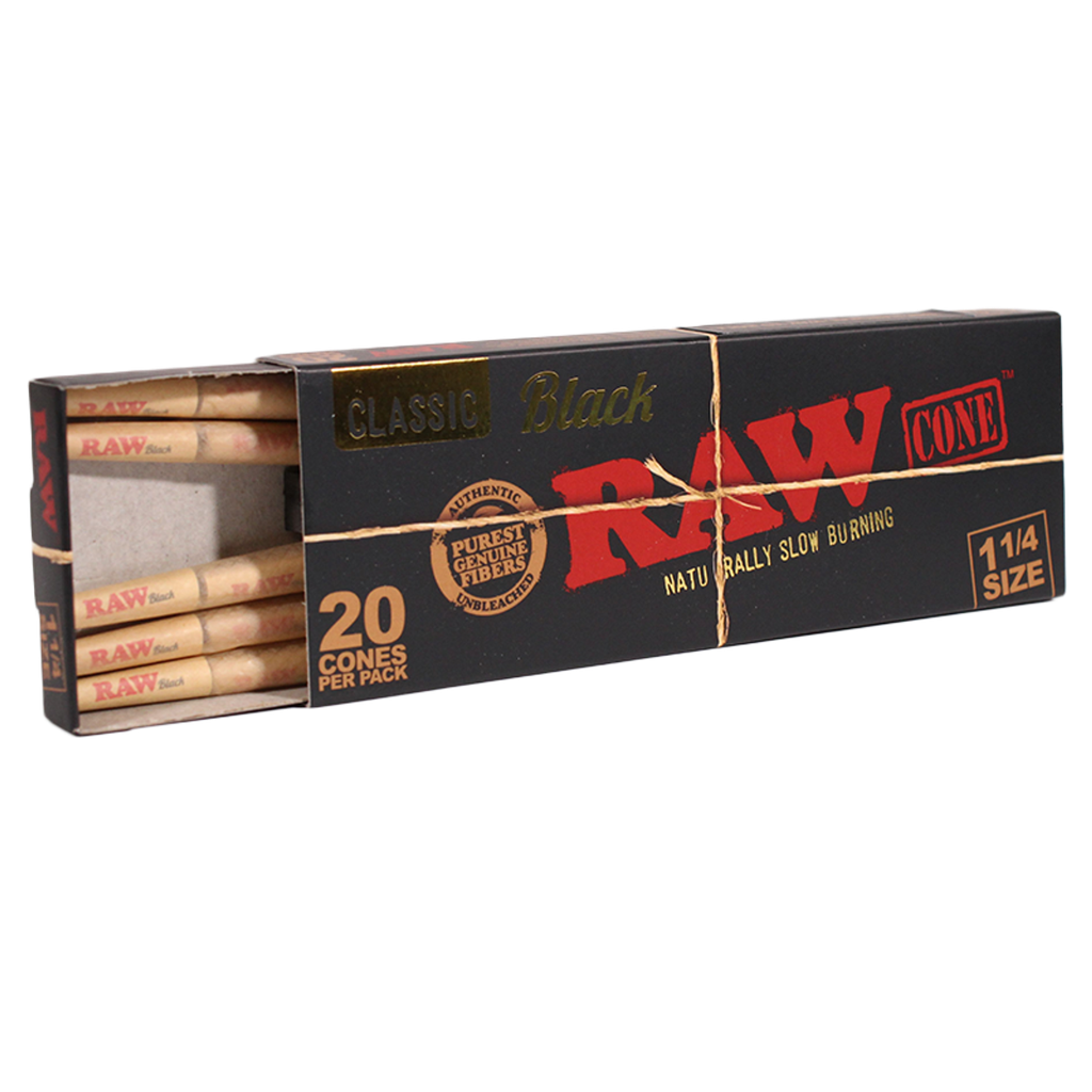 HBI RAW-CONE-114-20PKBLK-12BX