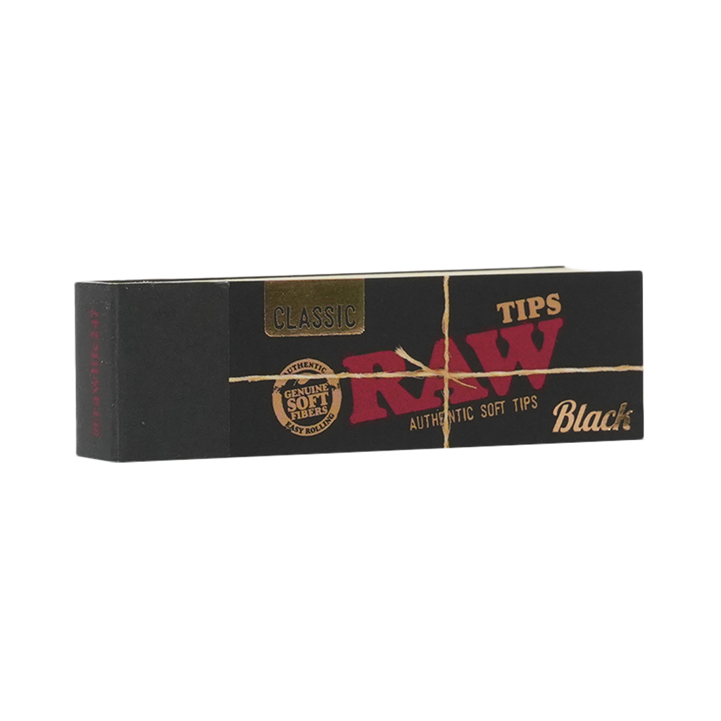 HBI RAW-TIPS-ROLLUP-BLK-50BX