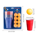 Beer Pong small set - dimensions