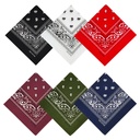 APPAREL – BANDANA – PREMIUM 100% COTTON BANDANA SCARF – UNISEX – 22X22 – 12CT/DZ – BNDMC [MSRP: $2.25 EACH]