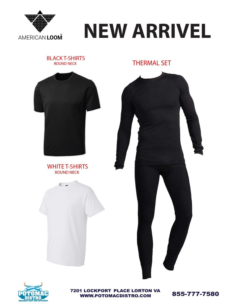 American Loom - Full Range: Tees & Thermal Sets