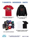 Also Available - Tees, Hoodies & Hats Range