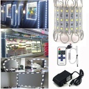 LED MODULE LIGHT STRIP – AC110V "NO POWER SUPPLY REQRD" – WHITE – 50FT – 100CT – LD-2110V5PK – [MSRP $110.00]