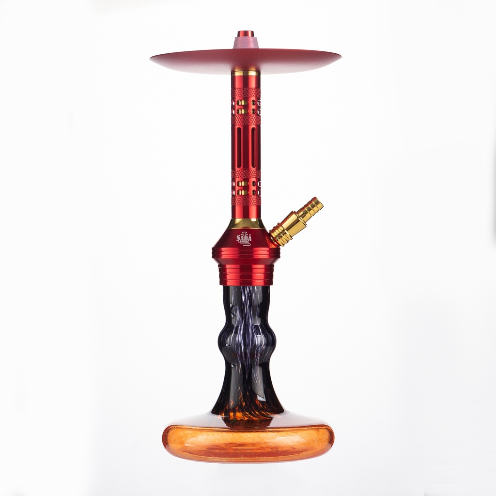 SABA – HOOKAH – 15" IRON M – ASSORTED COLORS – 1CT – SB-DX4 – [MSRP: $87.50]