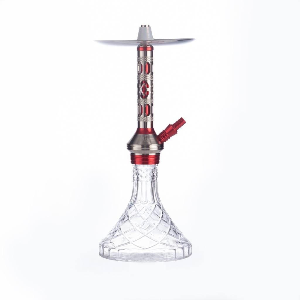 SABA – HOOKAH – 15" CRYSTAL – ASSORTED COLORS – 1CT – SB-DX7 – [MSRP: $70]
