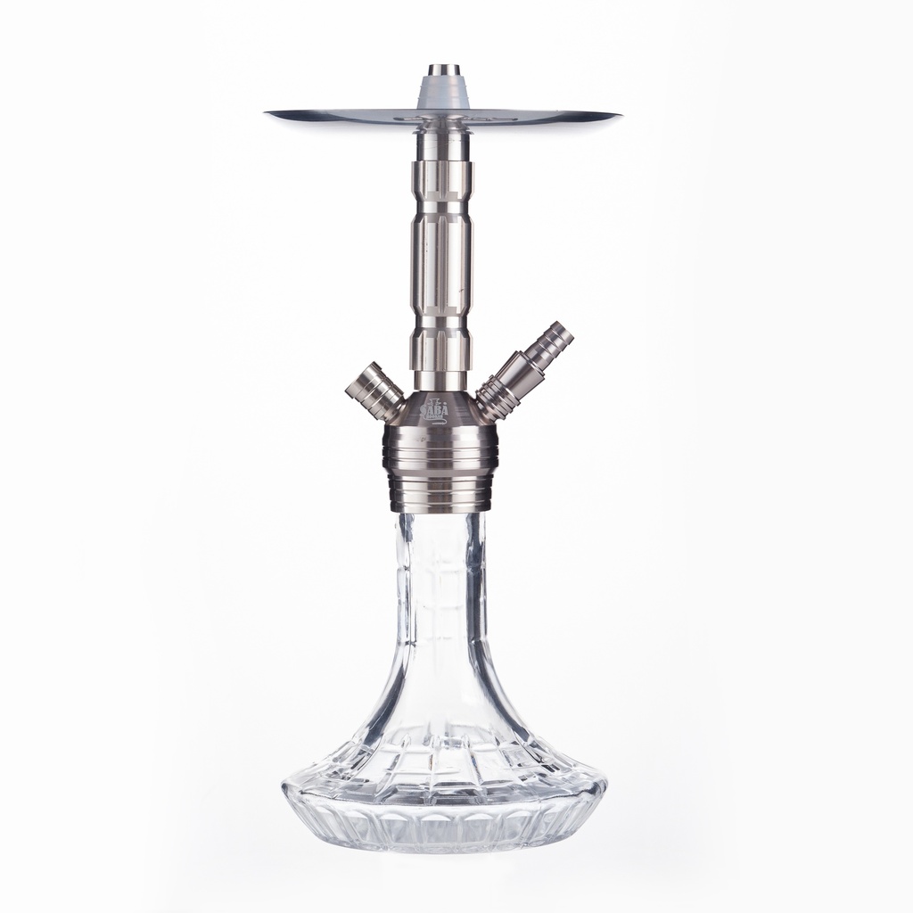 SABA – HOOKAH – 15" PRISM CUT CRYSTAL – ASSORTED COLORS – 1CT – SB-DX19