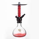 SABA – HOOKAH – 15" FLUTED CRYSTAL – ASSORTED COLORS – 1CT – SB-DX20