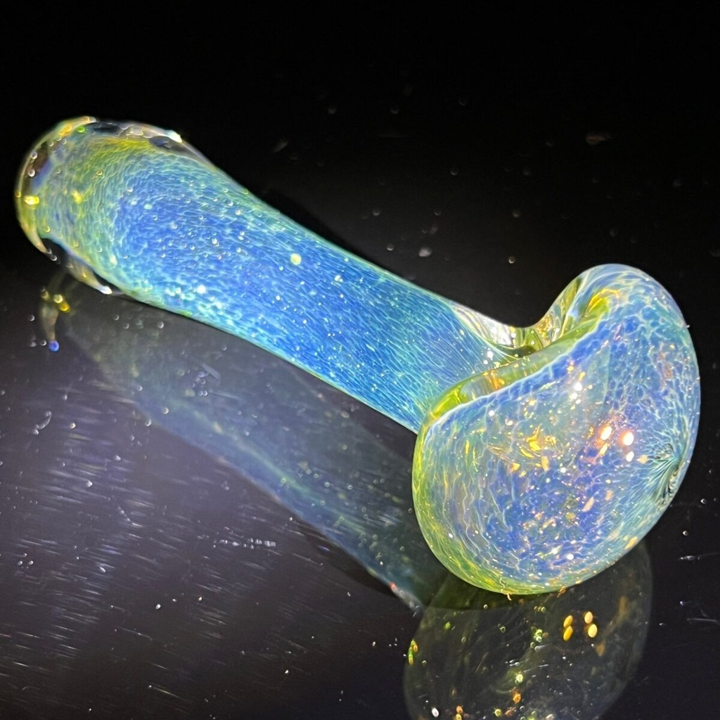 SEA LADY THEMED – GLASS WATER PIPES – STRAIGHT NECK – 35CM – 1CT – GB041 – [MSRP: $47]