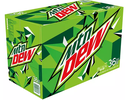 MOUNTAIN DEW – SODA – FOOD & BEVERAGES / SOFT DRINKS – 12OZ – 36CT CASE – [MSRP: $1.50 EACH]
