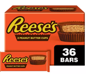 REESE'S MILK CHOCOLATE PEANUT BUTTER CUPS – CANDY & SNACKS – 1.5OZ – 36CT CASE – [MSRP: $3 EACH]