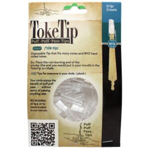 TOKE TIP BY TARBAR – TIPS & FILTERS – 24 CT – 1UNIT – [MSRP: $9]