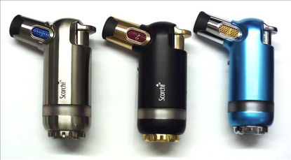 SCORCH – TORCH LIGHTERS – SLIM SINGLE JET FLAME – 6CT DISPLAY – 61744-08719 – [MSRP: $33 EACH]