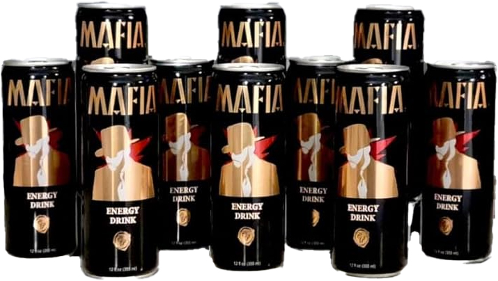 MAFIA – ENERGY DRINK ASSORTED – FOOD & BEVERAGES / SOFT DRINKS – 12OZ – 12CT CASE – [MSRP: $4.50 EACH]