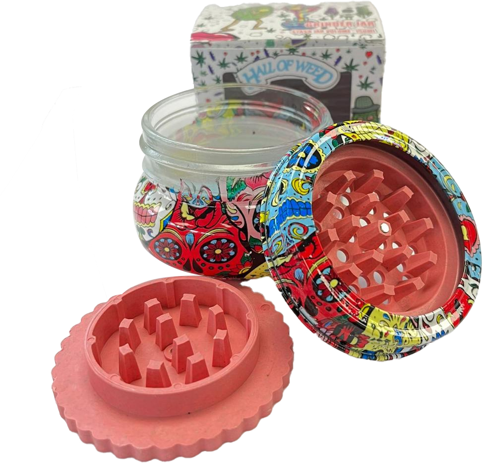MASON JAR – GRINDERS – 58MM – 6CT DISPLAY – GR120 – [MSRP: $14.50 EACH]