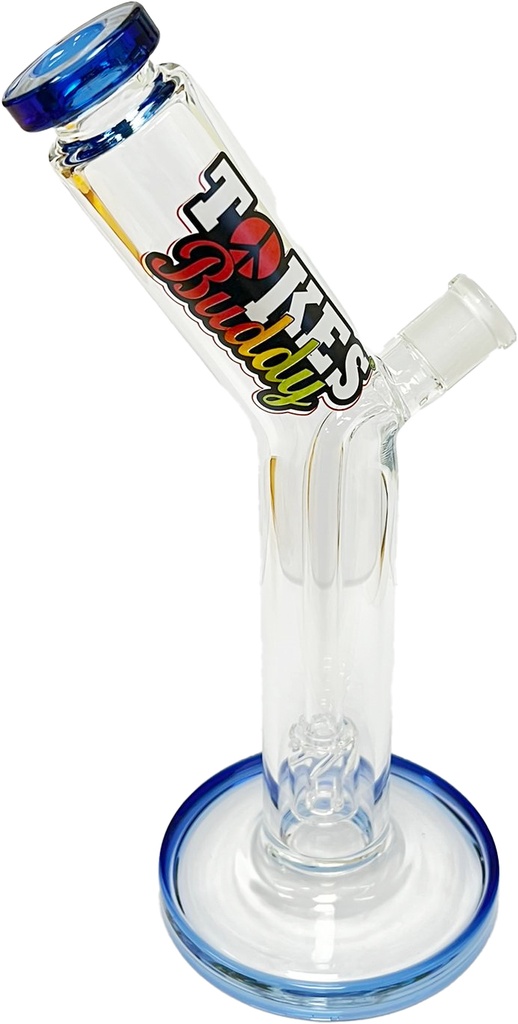 TOKES BUDDY – ME TIME SLIM – GLASS WATER PIPE – 11 INCH – 1CT – GB1006 – [MSRP: $59]