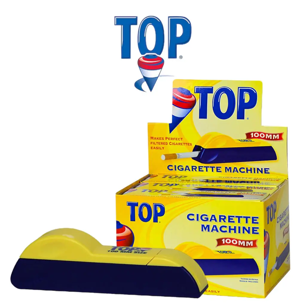 TOP CIGARETTE MACHINE 100MM 6CT DISPLAY [MSRP: $11.99-14.99]