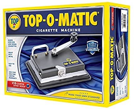 TOP – TOP-O-MATIC CIGARETTE MACHINE – PAPERS & TUBES ACCESSORIES – 1UNIT – [MSRP: $85]