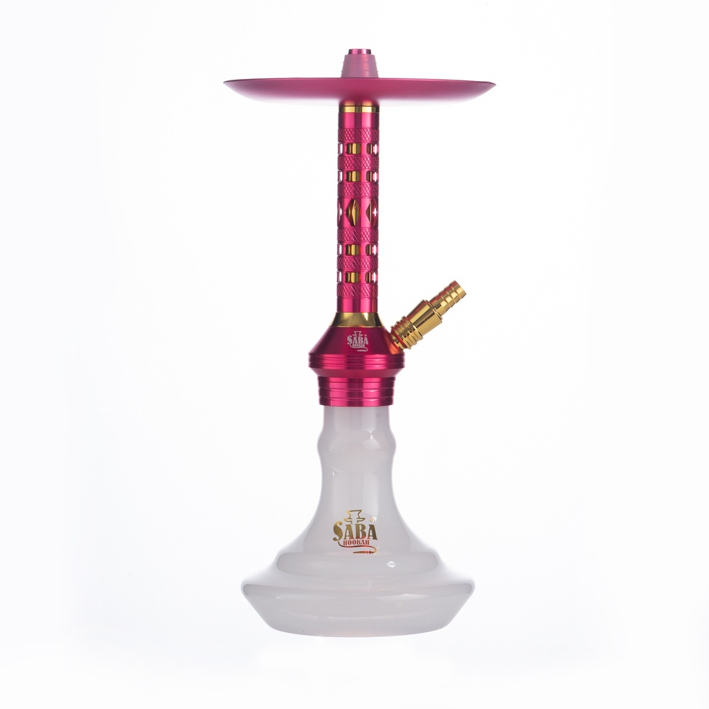 SABA – HOOKAH – 15" DIVA – SLENDER WAIST STEM – CANDY-APPLE GLASS – ASSORTED COLORS – 1CT – SB-DX6 – [MSRP: $69]