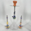 SABA – HOOKAH – 19" THE CUT SERIES – GEOMETRIC GLASS DESIGN – 1CT – SB-DX16 – [MSRP: $69]