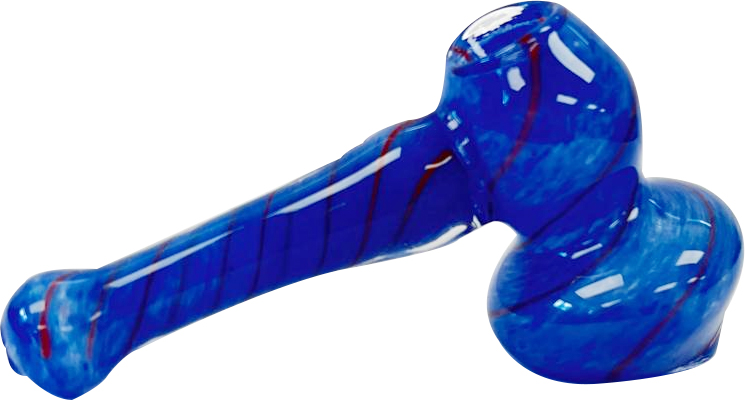LINES COLORS – GLASS WATER BUBBLER – GLASS HAND PIPE – 4.5 INCH – 50G – 1CT – 45-09336 – [MSRP: $7]MSRP: $7]