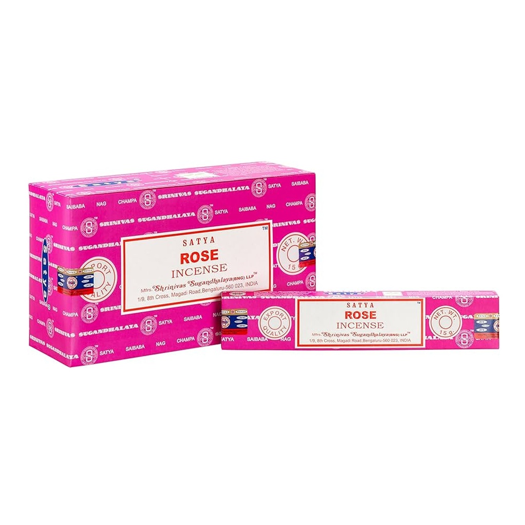 SATYA SAI BABA – INCENSE – NAG CHAMPA AGARBATTI – 15G – 12CT DISPLAY – [MSRP: $1.50 EACH]