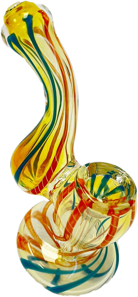 CLASSICO COLORS – GLASS WATER BUBBLER – GLASS ACCESSORIES – 4.5-INCH 50G WEIGHT – 1CT – GLASS-10418 – [MSRP: $8]
