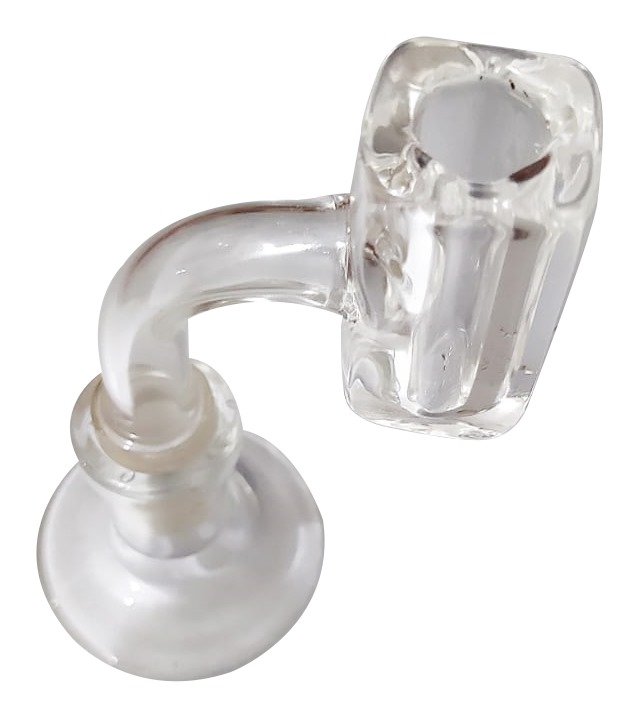 GLASS – QUARTZ BANGER – GLASS ACCESSORIES – SQUARE BANGER – 14MM – THICK – 2CT – 2X-400333 – [MSRP: $7 EACH]