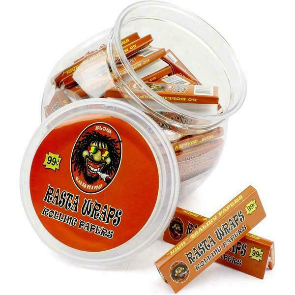 RASTA – ROLLING PAPERS – SLOW BURNING – 1 1/4 – 24CT DSPL – [MSRP: $1.50 EACH]