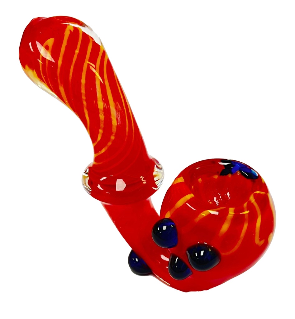 S-LOCK – GLASS HAND PIPE – 4-INCH – ASSORTED COLORS – 1CT – 1XHP-108892 – [MSRP: $10]