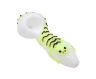 LIZARD GLOW IN THE DARK – GLASS SPOON PIPE WITH POKER – GLASS HAND PIPE – 1CT – GB0301 – [MSRP: $12.50]