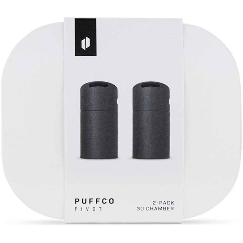 PUFFCO – PIVOT 3D CHAMBER ONYX – HEMP VAPORIZERS ACCESSORIES – 2CT – PUFFCO-109715 – [MSRP: $30 EACH]